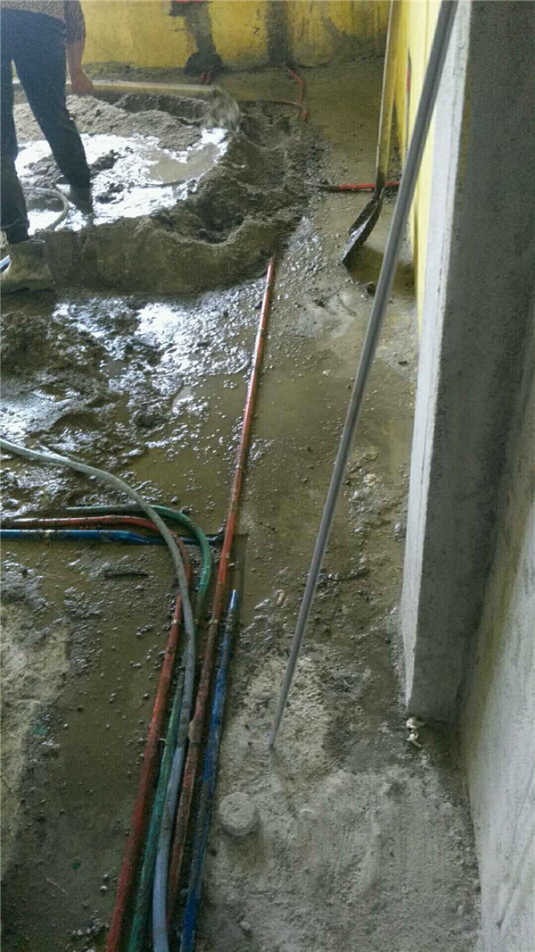 蘭溪谷在建工地之泥瓦工程